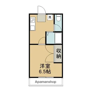 小田ハイツ【403号室】の間取り