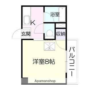 コーポマキシム東谷山【2階】の間取り