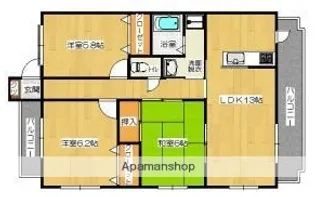 レクエルド・アイ【3階】の間取り