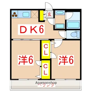 さくらヒルズ壱番館【5階】の間取り
