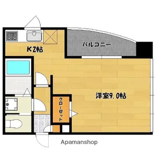 プレファランス城西【201号室】の間取り