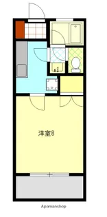 YARD HOUSE20【2階】の間取り