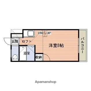 スパロー吉野【2階】の間取り