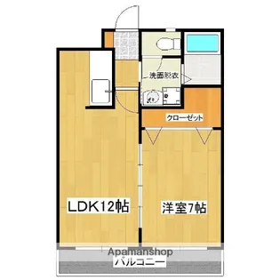 ポート・タウン35【5階】の間取り