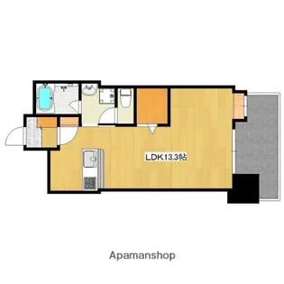 リバーテラス中央【7階】の間取り