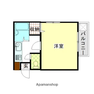 サンハイツみずほ【4階】の間取り