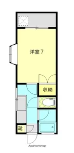 サンパティーク鴨池橋【5階】の間取り
