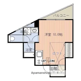 プランドール小川【5階】の間取り
