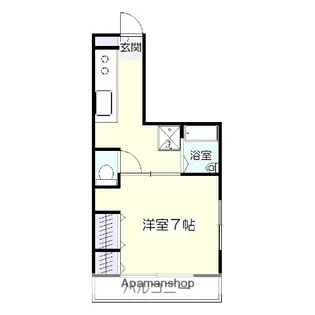 高田ビル【401号室】の間取り