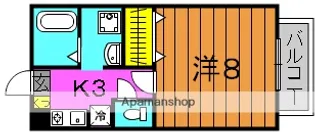 サニーウェル・T【102号室】の間取り