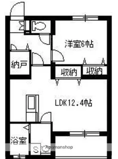 ジャルダン・フリューリー・ドーソンⅣ【106号室】の間取り