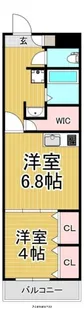 ポーラスター平之町【3階】の間取り