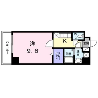 第7グリーンハイツ【5階】の間取り