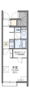 レオネクストYANNO3【111号室】の間取り