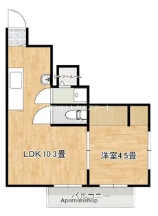 パレスビル【3階】の間取り