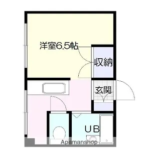 ハイツユニバーシティ【3階】の間取り