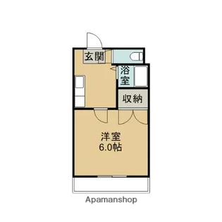 リヴェール東谷山【402号室】の間取り