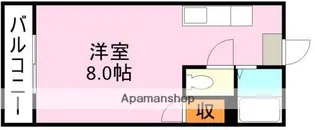 アビターレ新屋敷【3階】の間取り