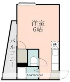 アビターレ下荒田Ⅰ【3階】の間取り