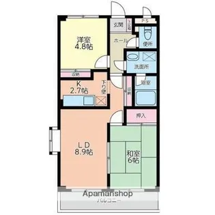 A・Fプリベール【203号室】の間取り