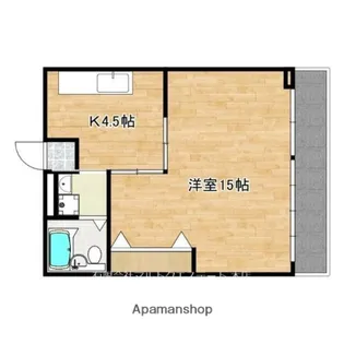 KSSビル【3階】の間取り