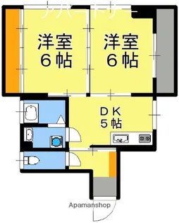 モリホーム上之園【402号室】の間取り