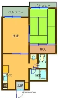 ドエリング前田【2階】の間取り