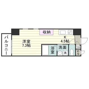 ビスタヴィラ 武【0501号室】の間取り