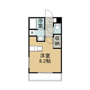 LE CHAT NOIR【3階】の間取り