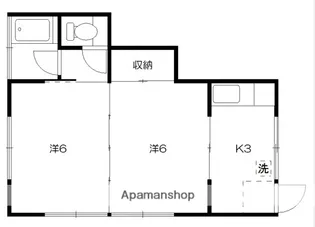 第二恵アパート【1階】の間取り