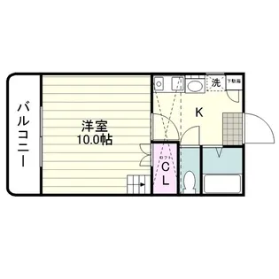 フェアリー桜ヶ丘【2階】の間取り