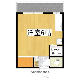 唐湊ハイツ【2階】の間取り