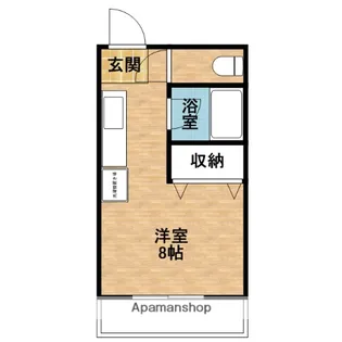 交通局スカイマンション【801号室】の間取り