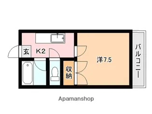 K1ビル【3階】の間取り