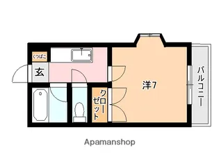K1ビル【5階】の間取り
