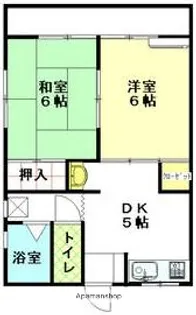ガーデンパレス東興【102号室】の間取り