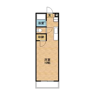 エスペランス宇宿【212号室】の間取り