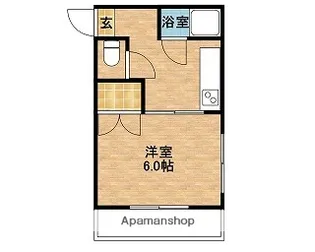 キシャバハイツ【506号室】の間取り
