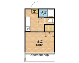 キシャバハイツ【302号室】の間取り