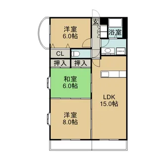 サンビーム・将【303号室】の間取り