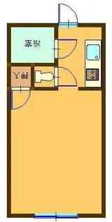 武ステーションビル【203号室】の間取り