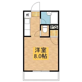 グランディオーズ宇宿【403号室】の間取り