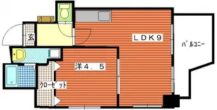 パースアベニューⅡ【4階】の間取り