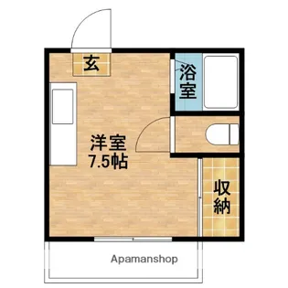 エントピア鴨池【5階】の間取り