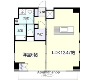 ルヴェル天保山【603号室】の間取り