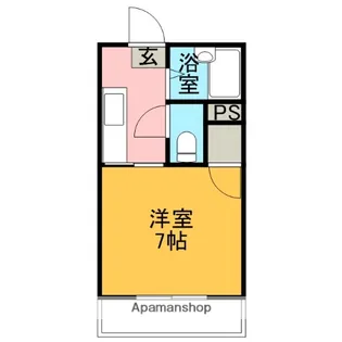 レインボー鴨池【306号室】の間取り