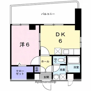 エスペール21・樋之口【8階】の間取り