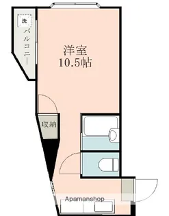 サンパティーク下荒田【3階】の間取り