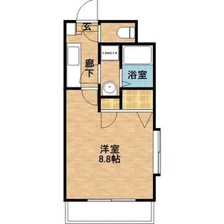 ダコタ【5階】の間取り