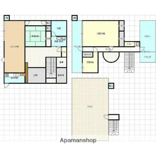 鹿児島県鹿児島市西伊敷6丁目【一戸建】の間取り